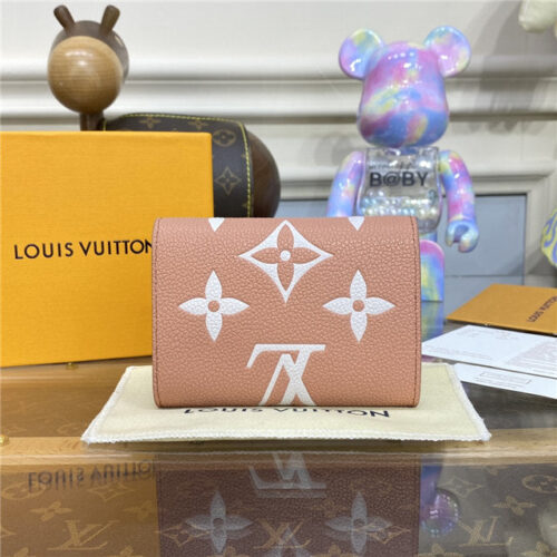 High Quality Luxury Louis Vuitton Victorine Wallet Rose Trianon alternate view