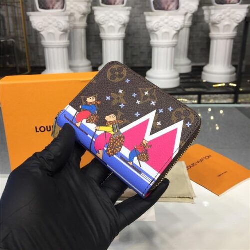 High Quality Luxury Louis Vuitton Zippy Coin Purse – Style 48205 product detail