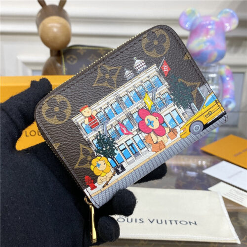 High Quality Luxury Louis Vuitton Zippy Coin Purse alternate view