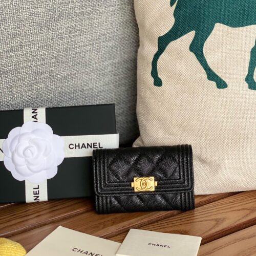 High Quality Luxury Chanel Card Case Coin Purse – Style 47144
