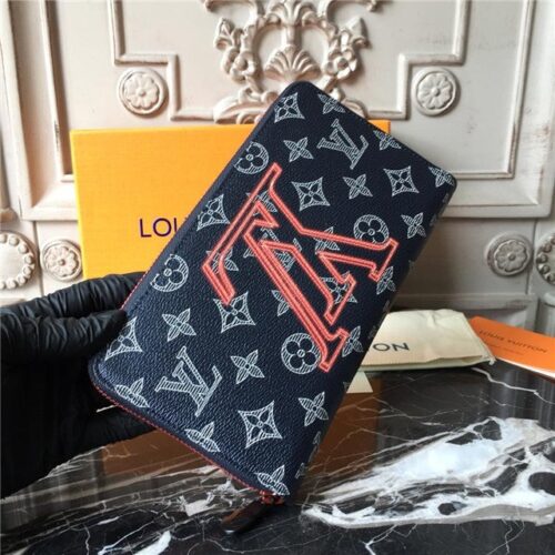 High Quality Luxury Louis Vuitton Zippy Organizer Monogram Upside Down Canvas alternate view