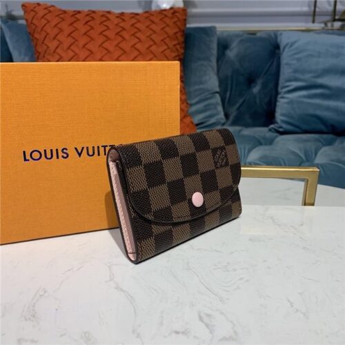 High Quality Luxury Louis Vuitton Rosalie Coin Purse Damier Ebene alternate view