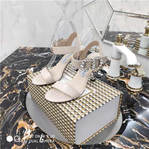High Quality Luxury Jimmy Choo Crystal High Heel Sandals – Style 88887 alternate view