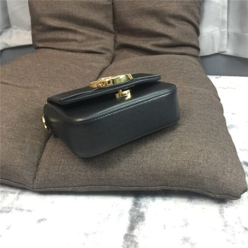 High Quality Luxury Chloe C Mini Square Bag Black product detail