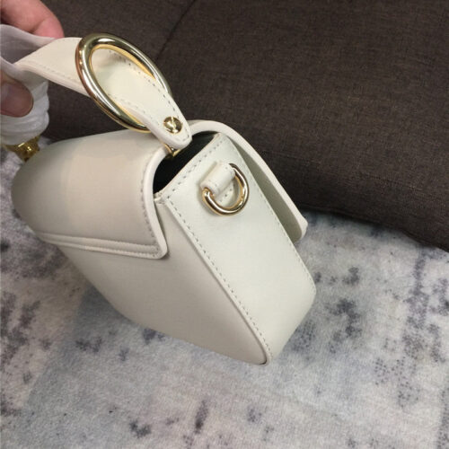 High Quality Luxury Chloe C Mini Square Bag White product detail