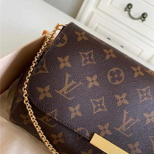 High Quality Luxury Louis Vuitton Favorite MM Monogram Canvas Bags product detail