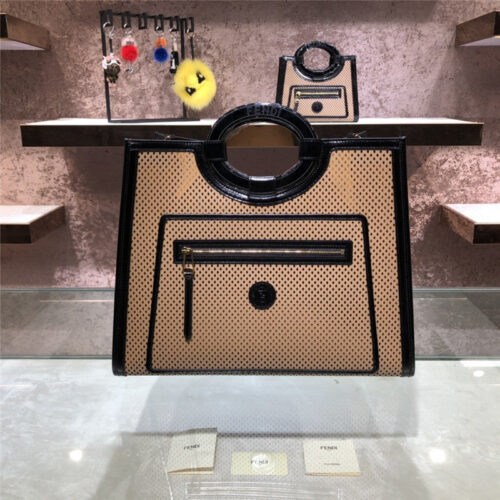 High Quality Luxury Fendi Runway Tote Bag Large