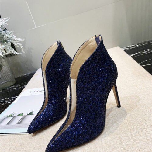 High Quality Luxury Jimmy Choo Leida Ankle Boots alternate view