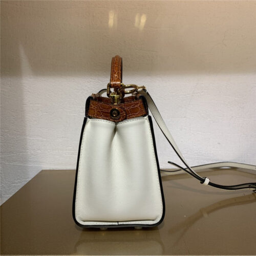 High Quality Luxury Fendi Peekaboo Mini Leather Tote Bag product detail