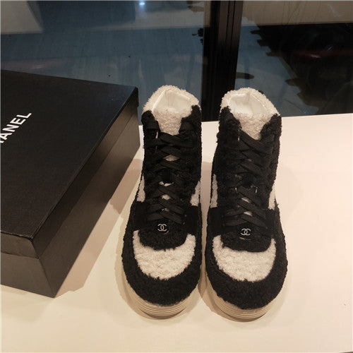 High Quality Luxury Chanel Fur Boots Shoes – Style 14854 alternate view