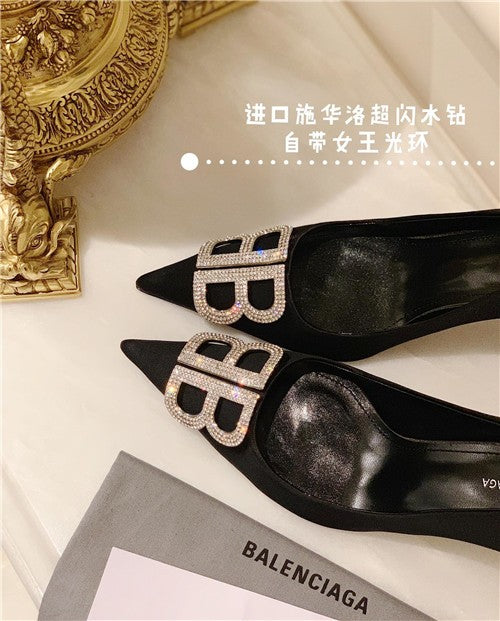 High Quality Luxury Balenciaga BB Pumps Shoes product detail