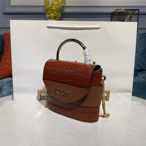 High Quality Luxury Chloe Aby Mini Leather Shoulder Bag – Style 30227 alternate view