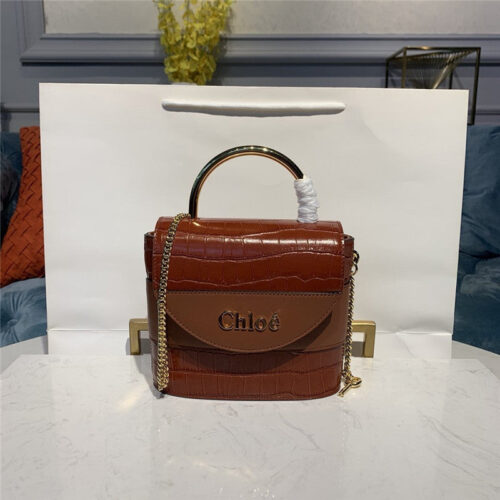 High Quality Luxury Chloe Aby Mini Leather Shoulder Bag – Style 30227
