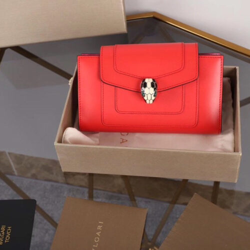 High Quality Luxury Bvlgari Forever Woc Wallet