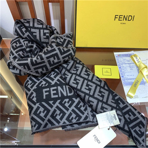 High Quality Luxury Fendi Scarf Shawl – Style 26005 alternate view