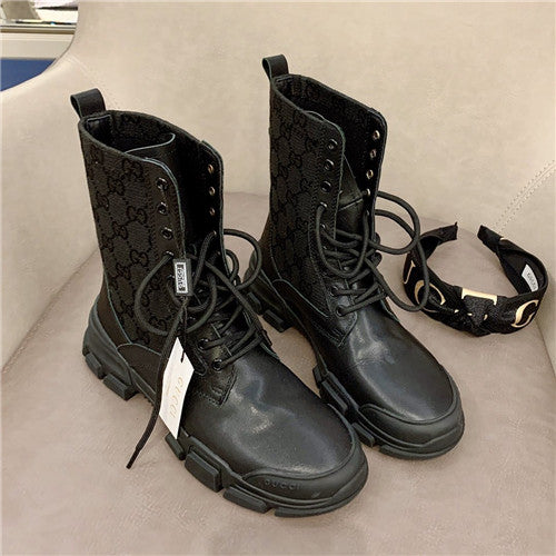 High Quality Luxury Gucci Vintage Martin Boots Shoes – Style 11667