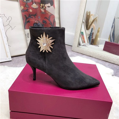 High Quality Luxury Roger Vivier Ankle Boots Shoes – Style 32180 alternate view