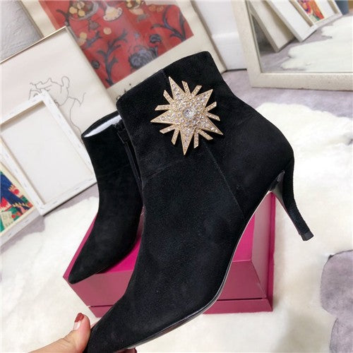 High Quality Luxury Roger Vivier Ankle Boots Shoes – Style 33153 alternate view