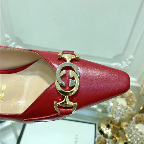 High Quality Luxury Gucci Horsebit Heel Shoes – Style 64083 product detail