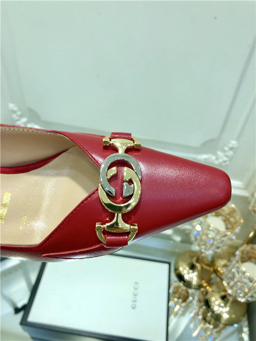 High Quality Luxury Gucci Horsebit Heel Shoes – Style 64083 product detail