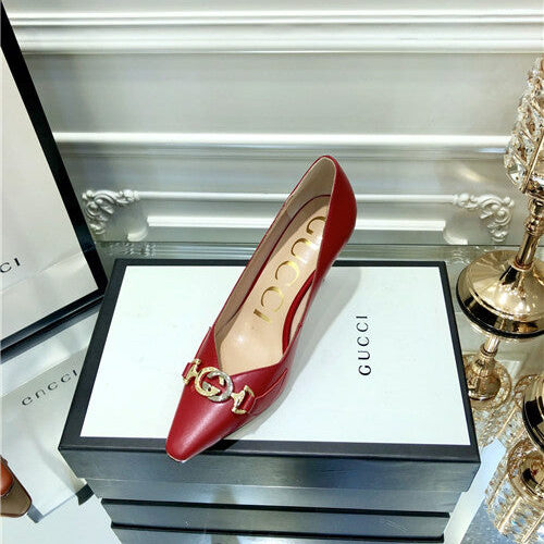 High Quality Luxury Gucci Horsebit Heel Shoes – Style 64083 product detail
