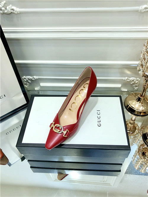 High Quality Luxury Gucci Horsebit Heel Shoes – Style 64083 product detail