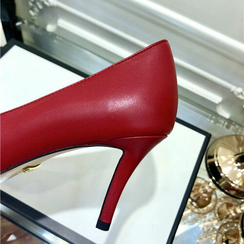 High Quality Luxury Gucci Horsebit Heel Shoes – Style 64083 product detail