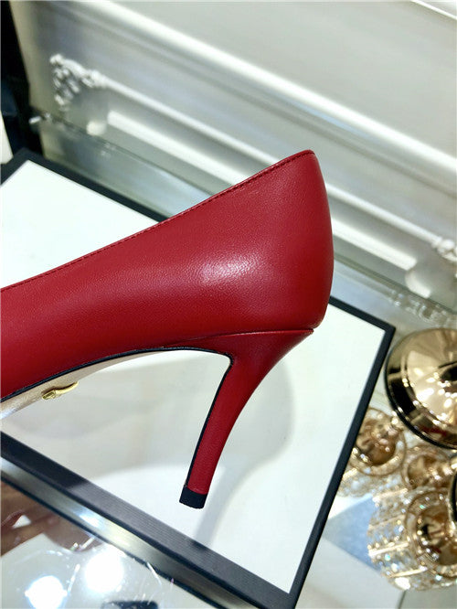 High Quality Luxury Gucci Horsebit Heel Shoes – Style 64083 product detail