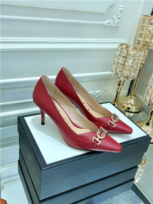 High Quality Luxury Gucci Horsebit Heel Shoes – Style 64083 product detail