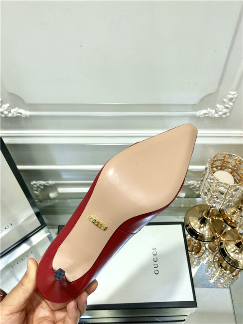 High Quality Luxury Gucci Horsebit Heel Shoes – Style 64083 product detail