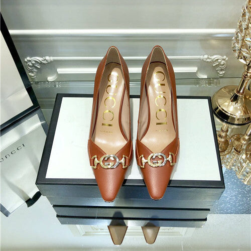 High Quality Luxury Gucci Horsebit Heel Shoes – Style 00243 product detail