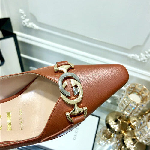 High Quality Luxury Gucci Horsebit Heel Shoes – Style 00243 product detail
