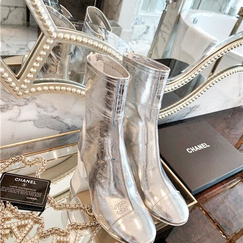 High Quality Luxury Chanel Ankle Boots Shoes – Style 67454 alternate view