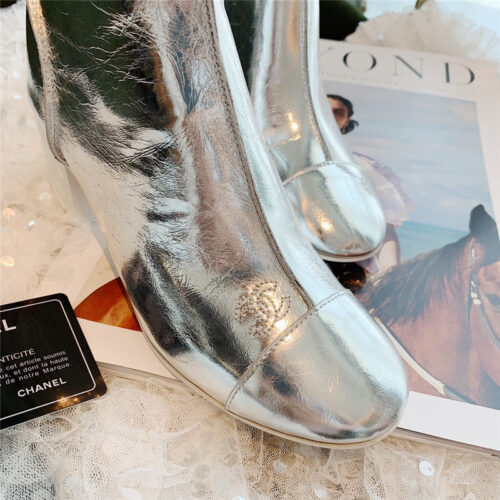 High Quality Luxury Chanel Thick Heel Ankle Boots product detail