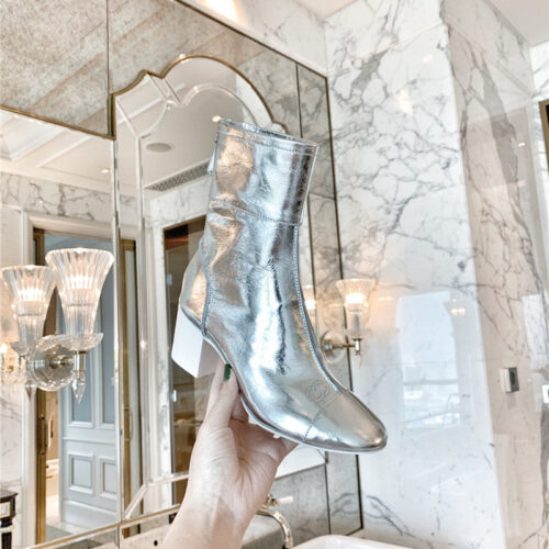 High Quality Luxury Chanel Thick Heel Ankle Boots product detail