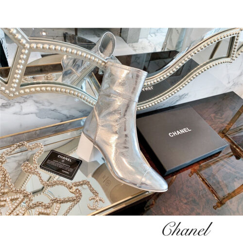 High Quality Luxury Chanel Thick Heel Ankle Boots product detail
