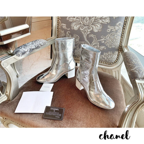 High Quality Luxury Chanel Thick Heel Ankle Boots product detail