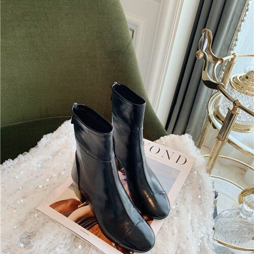 High Quality Luxury Chanel Ankle Boots Shoes – Style 67452 product detail