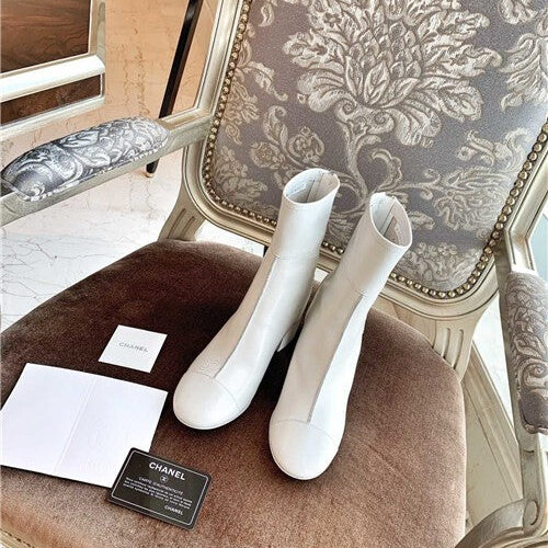 High Quality Luxury Chanel Ankle Boots Shoes – Style 67456 alternate view