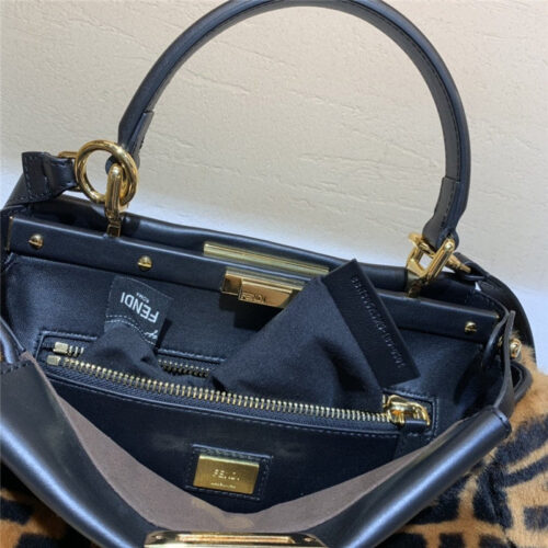 High Quality Luxury Fendi Peekaboo FF Fur Bag product detail