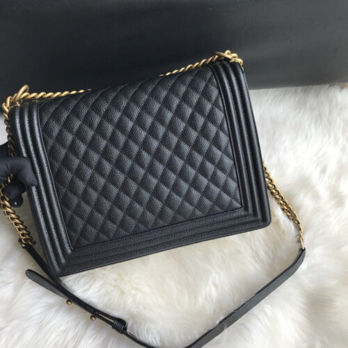 High Quality Luxury Chanel Le Boy Bag Large alternate view
