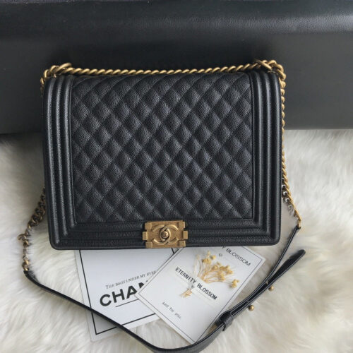 High Quality Luxury Chanel Le Boy Bag Large