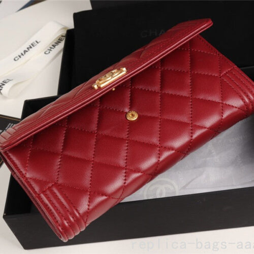 High Quality Luxury Chanel Classic Leboy Flap Wallet product detail