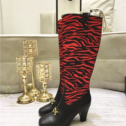 High Quality Luxury Gucci Long Boots Shoes alternate view
