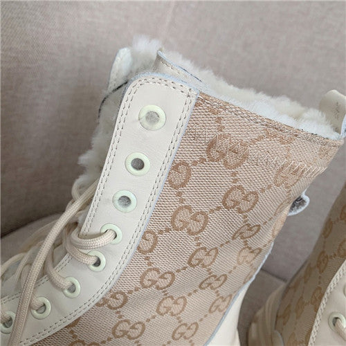 High Quality Luxury Gucci Vintage Martin Boots Shoes – Style 77203 alternate view