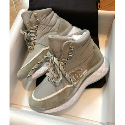 High Quality Luxury Chanel Lace Up Boots 2020