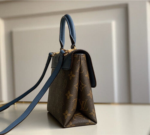 High Quality Luxury LV Locky BB Blue Bags product detail