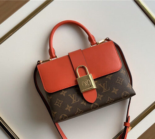 High Quality Luxury LV Locky BB Red Bags