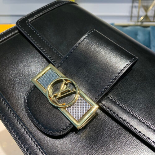 High Quality Luxury Louis Vuitton Dauphine Bag Black product detail
