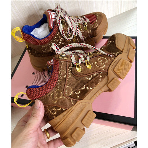 High Quality Luxury Gucci Flashtrek Sneakers Shoes